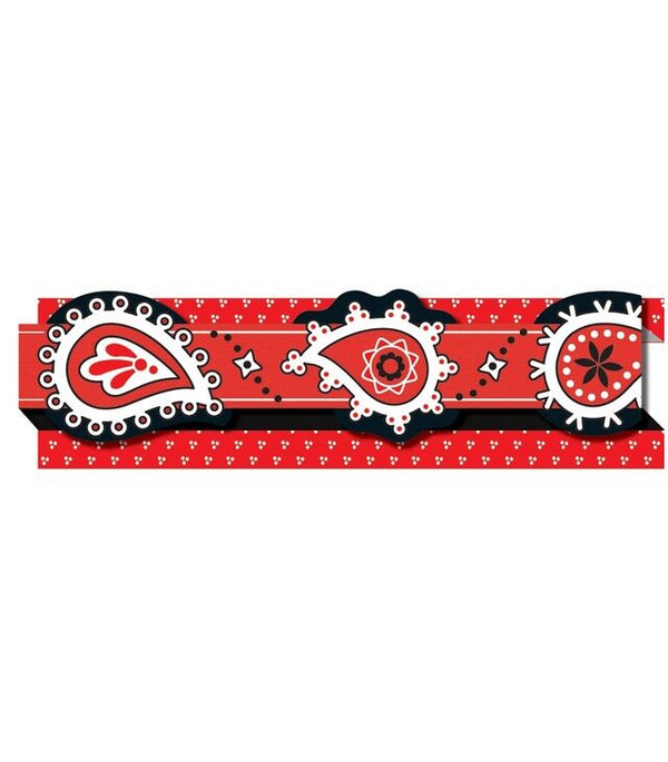 Pop-Its Dimensional Borders Bandana XCD108059