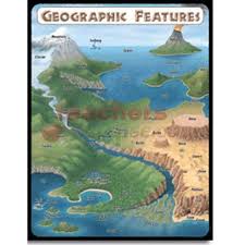 Geographic Features Chartlet XCD114039