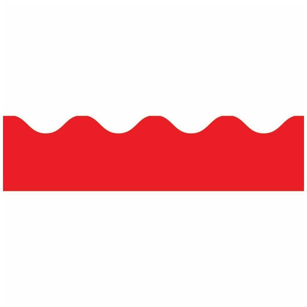 Scalloped Borders: Red XCD1215