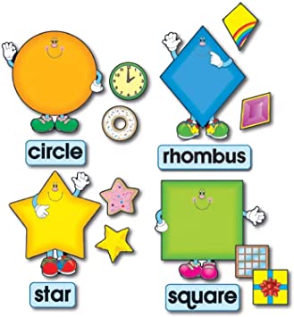 Shapes Bulletin Board Set XCD3273