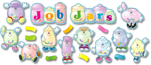 Job Jars Job Assignment Bulletin Board Set XCD3455