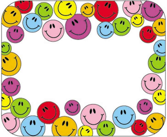 Multicolored Smiley Faces XCD9475