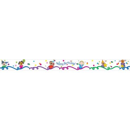 Stick Kids Birthday Border XCTP2024