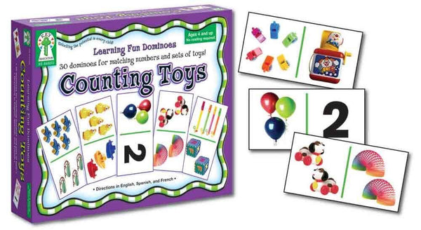 Learning Fun Dominoes Counting Toys Ages 4+ XKE846002