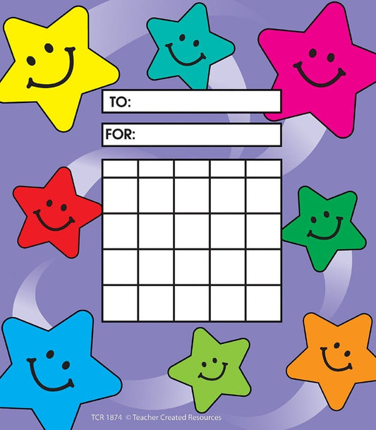 Happy Stars Incentive Charts XTCR1874