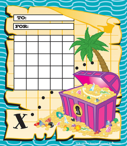 Treasure Chest Incentive Charts XTCR1875