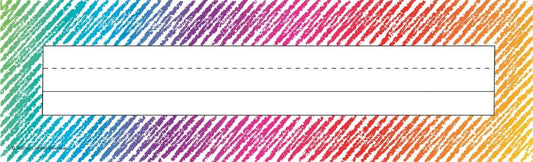 Colorful Scribble Name Plates XTCR2690