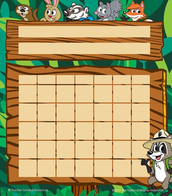 Ranger Rick Incentive Charts XTCR3470