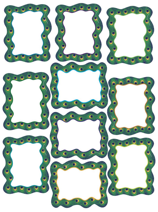 Peacock Blank Card Accents XTCR4079