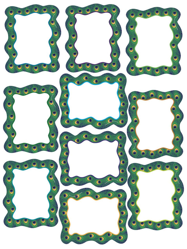 Peacock Blank Card Accents XTCR4079