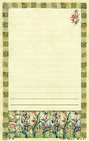 Floral Notepad From Susan Winget XTCR4276
