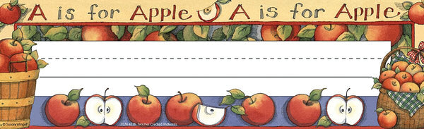 Apples Name Plates From Susan Winget (Flat) XTCR4318