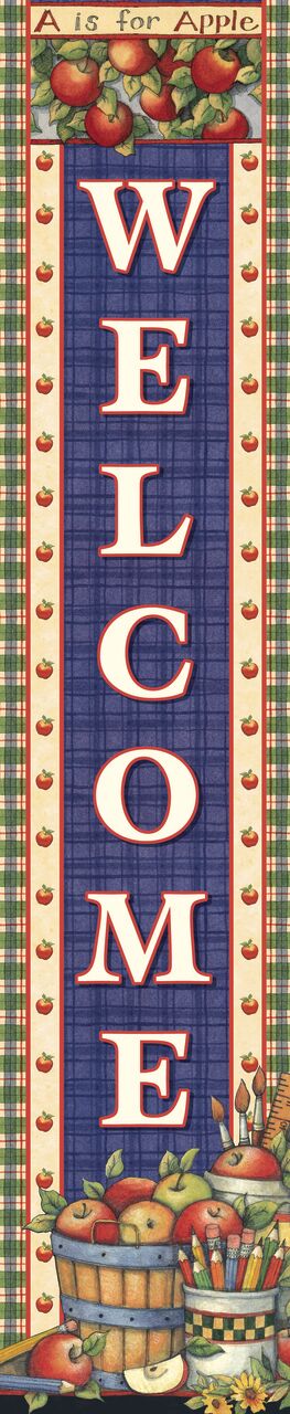 Teacher Created Resources Apple Welcome Banner XTCR4460
