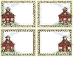 School Days Name Tags From Debbie Mumm XTCR4539