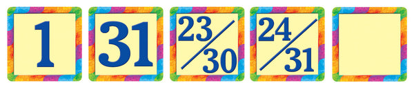 Rainbow Calendar Days XTCR4582