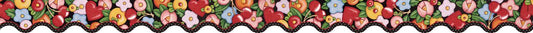 Flowers & Hearts Border Trim Mary Engelbreit XTCR4622