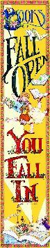 Books Fall Open Banner From Mary Engelbreit XTCR4654