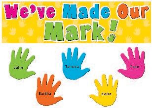 We Have Made Our Mark Mini Bulletin Board XTCR4821