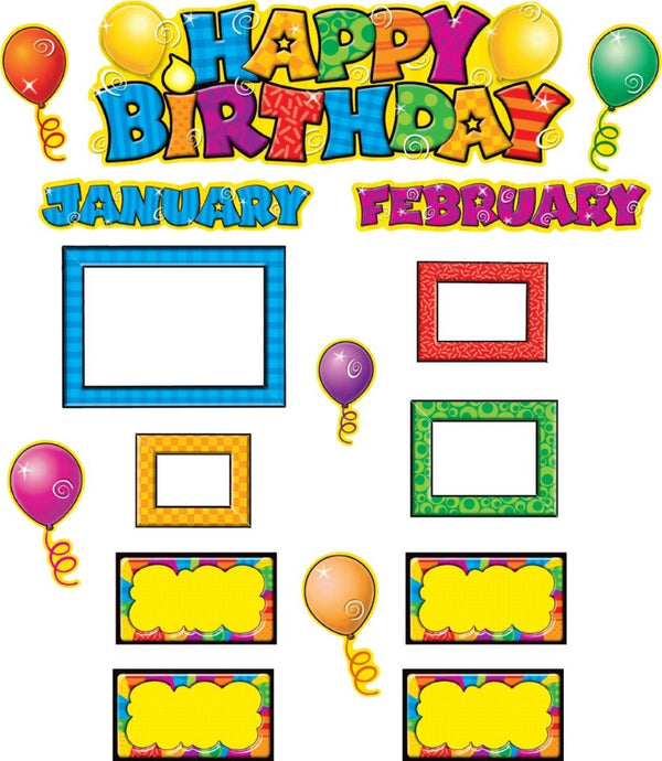 Happy Birthday Mini Bulletin Board XTCR4868