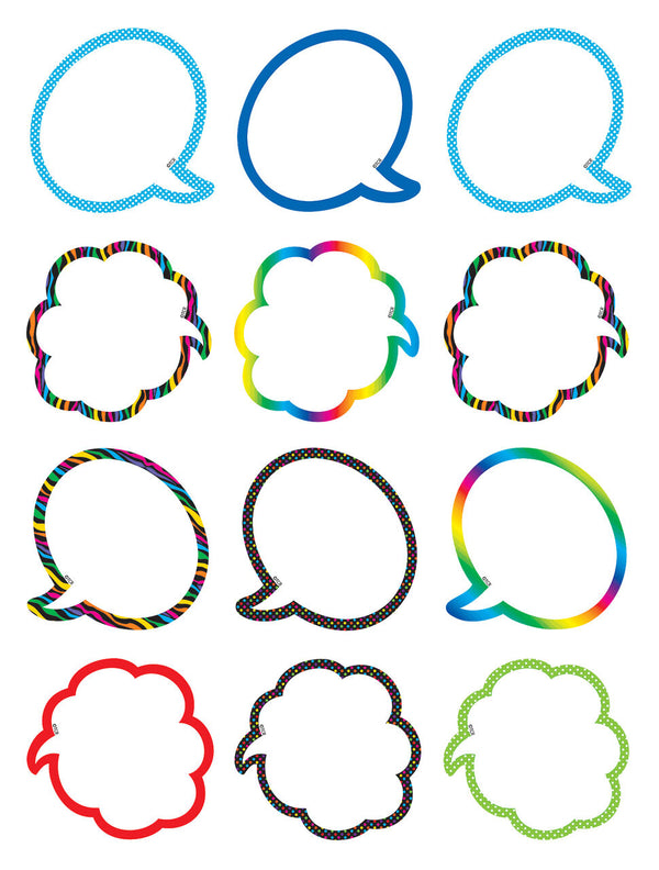 Speech Thought Bubbles Mini Accents XTCR5063