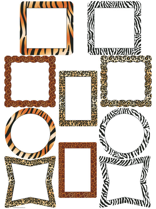Picture Frame Animal Prints Accents XTCR5098
