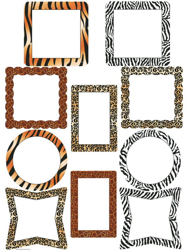 Picture Frame Animal Prints Accents XTCR5098