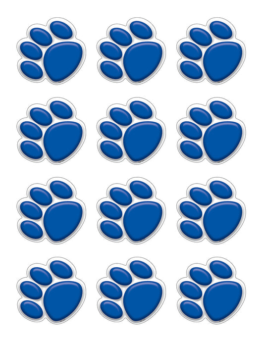 Blue Paw Prints Mini Accents XTCR5117