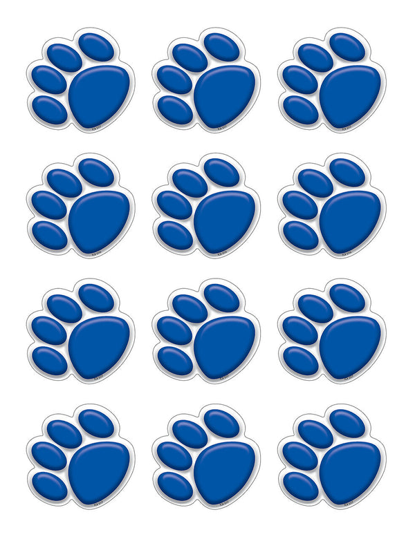 Blue Paw Prints Mini Accents XTCR5117