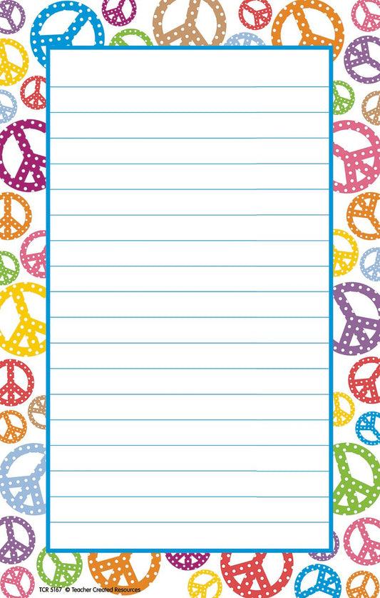 Peace Signs Notepad XTCR5167