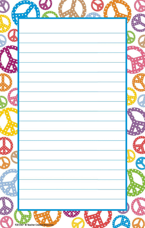 Peace Signs Notepad XTCR5167