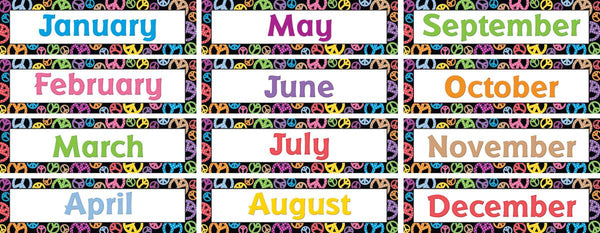 Peace Sign Monthly Headliners XTCR5180
