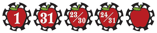 Circles  Apples Calendar Days XTCR5212