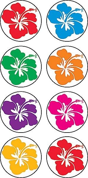 Hibiscus Mini Stickers XTCR5369