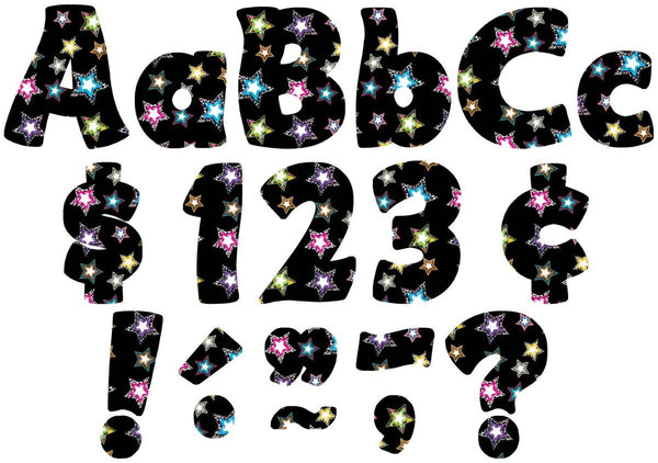 Fancy Stars Funtastic 4" Letters Combo Pack XTCR5374