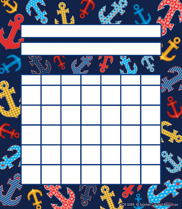Anchors Incentive Charts XTCR5389