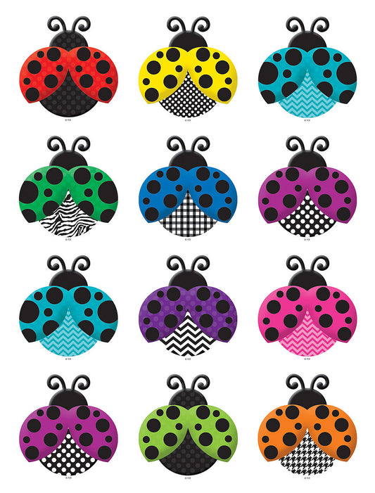 Colorful Ladybugs Mini Accents XTCR5410