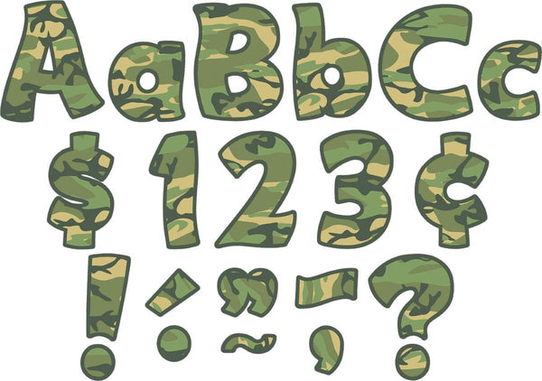 Camouflage Funtastic 4 Letters Combo Pack XTCR5427