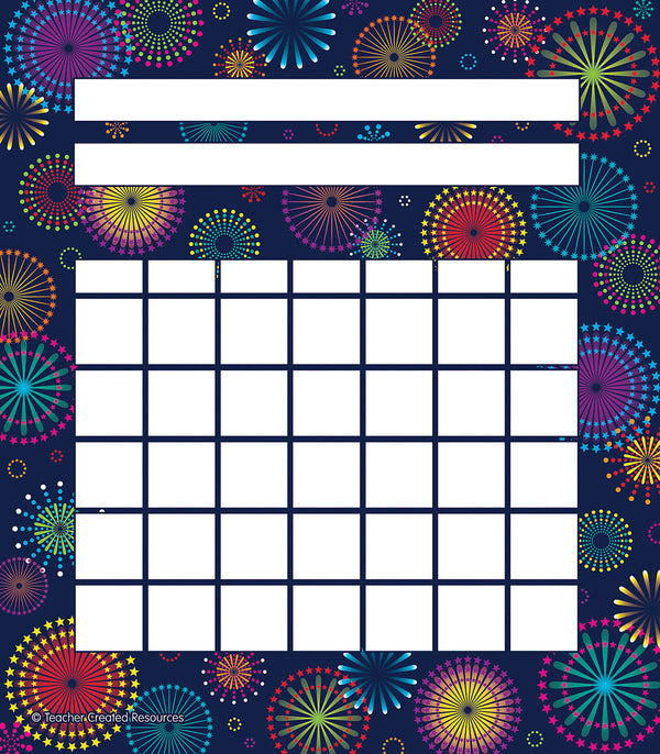 Fireworks Incentive Charts XTCR5447