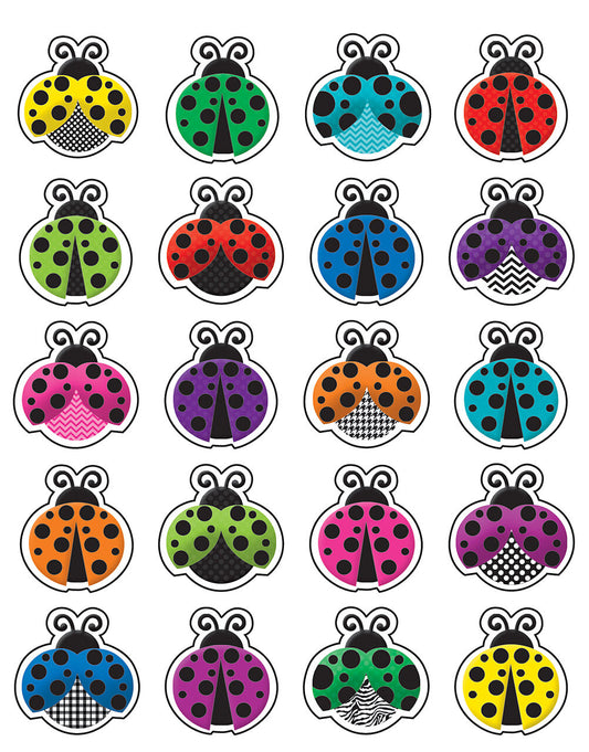 Colorful Ladybugs Stickers XTCR5462