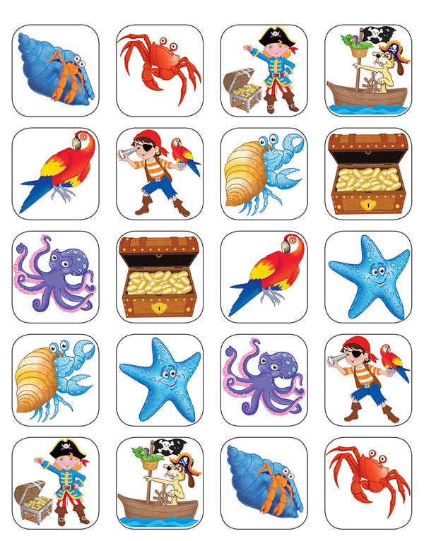 Island Adventure Stickers XTCR5465