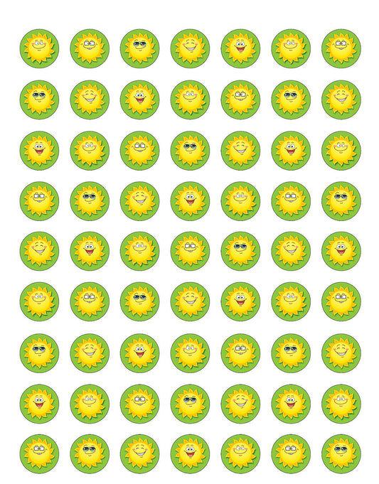 HAPPY SUNS MINI STICKERS XTCR5473