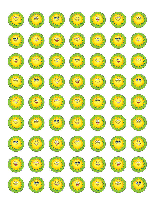 HAPPY SUNS MINI STICKERS XTCR5473