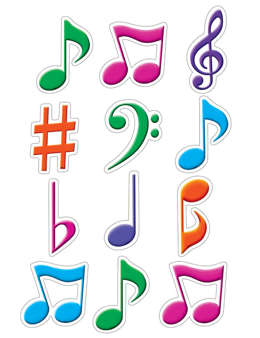 Musical Notes Mini Accents XTCR5482