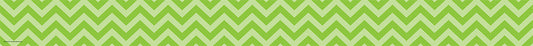 Lime Chevron Straight Border Trim XTCR5507
