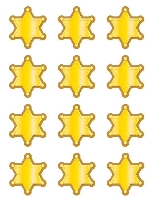 Western Sheriff Badges Mini Accents XTCR5536