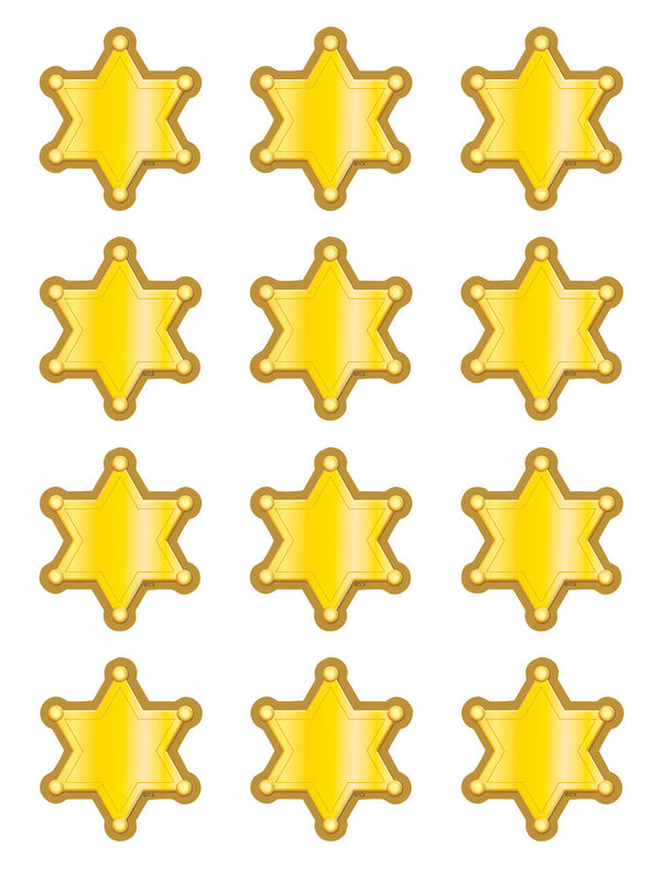 Western Sheriff Badges Mini Accents XTCR5536