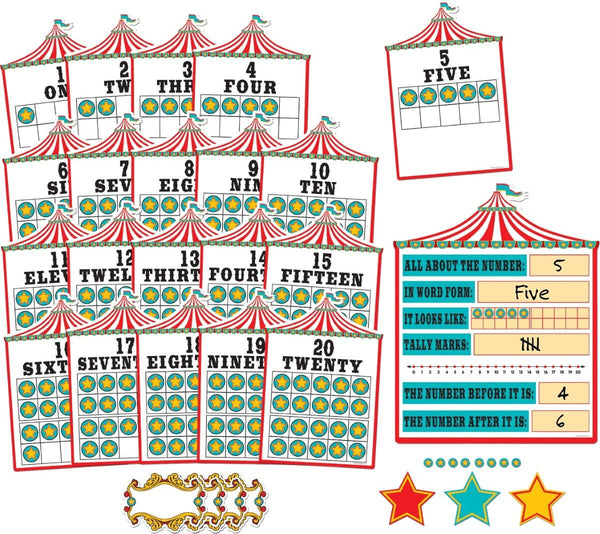 Carnival Numbers 020 Bulletin Board XTCR5710