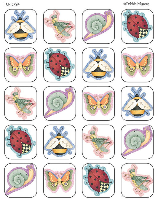 Critters Stickers From Debbie Mumm XTCR5724