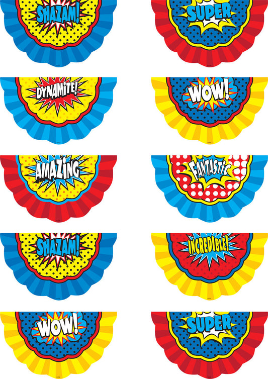 Superhero Bunting Accents XTCR5824