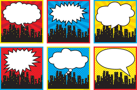 Superhero Cityscape Large Accents XTCR5832